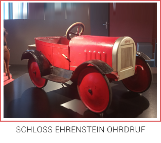 Kleines rotes Tretauto von Gebaso